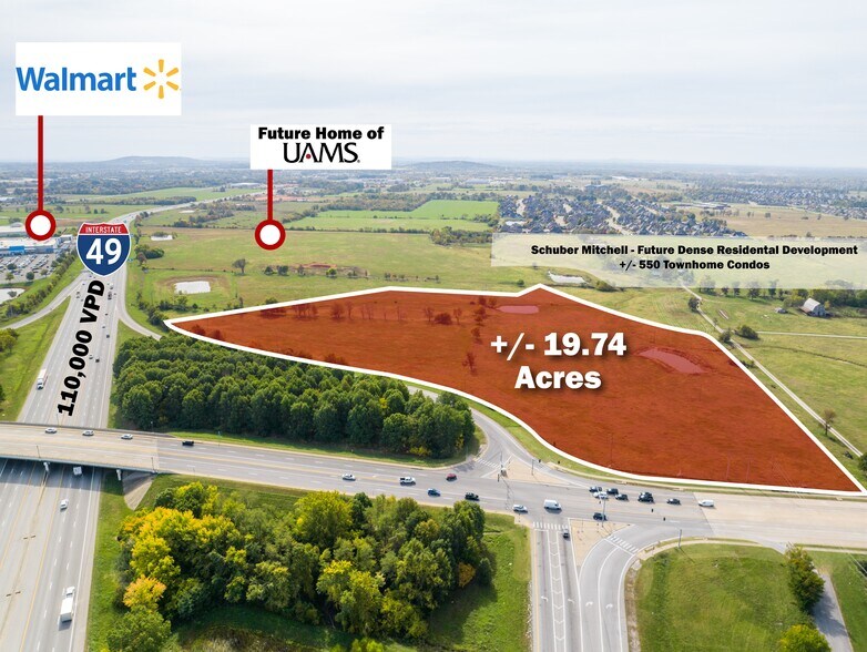 More Photos Of W Pleasant Grove Rd, Rogers Land For Sale