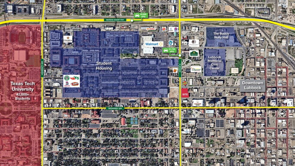 More Photos Of 1003 Avenue Q, Lubbock General Retail For Lease