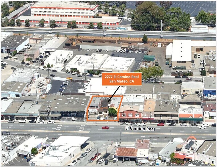 More Photos Of 2277-2281 S El Camino Real, San Mateo Storefront Retail Residential For Sale