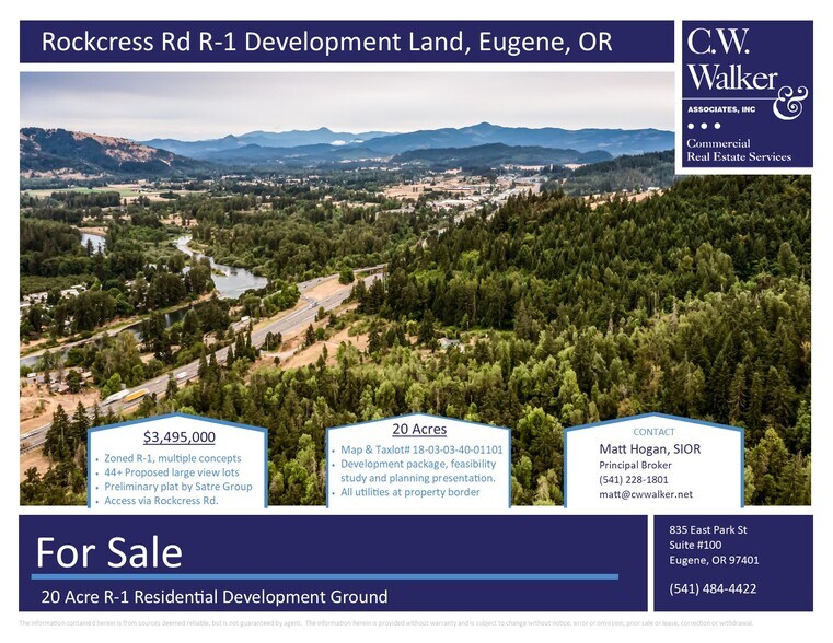 Primary Photo Of Castle Ridgetop Way, Eugene Land For Sale
