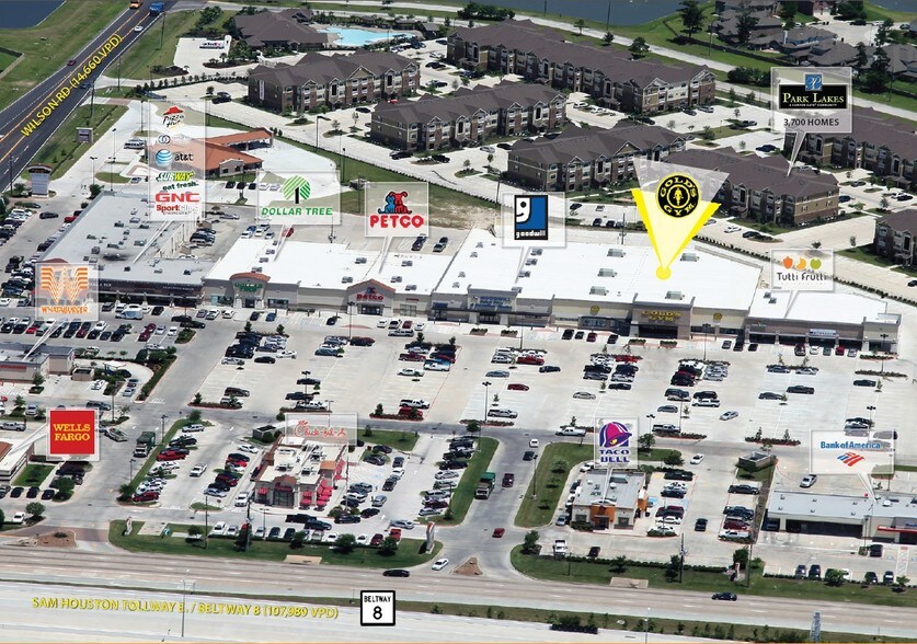 More Photos Of 9535-9635 N Sam Houston Pky E, Humble Storefront For Lease