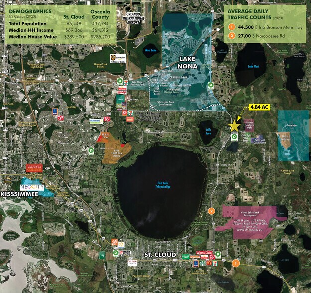 More Photos Of 2951 N Narcoossee Rd, Saint Cloud Land For Sale