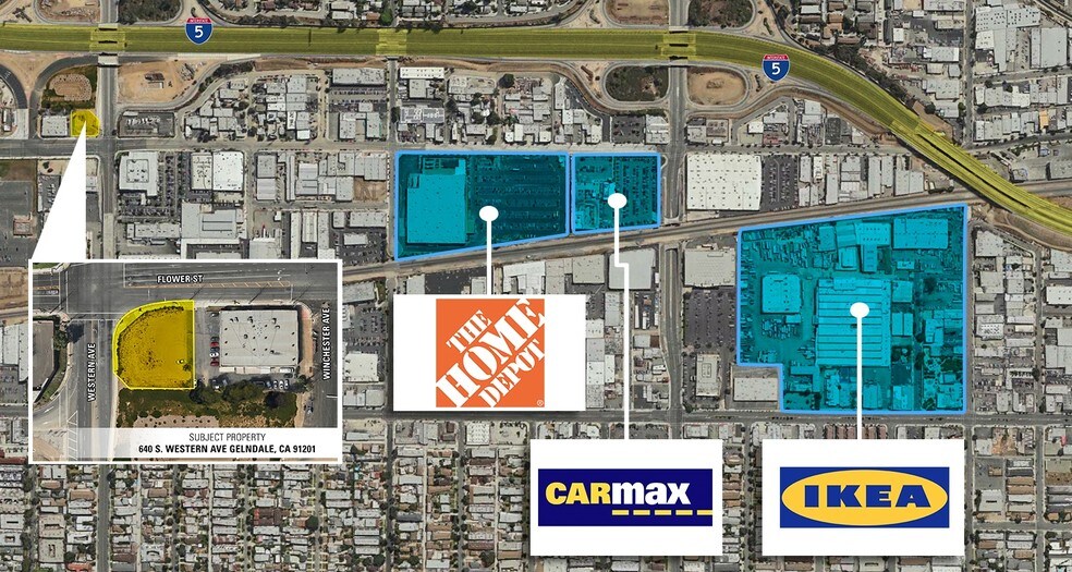 More Photos Of 640 Western St, Glendale Land For Lease