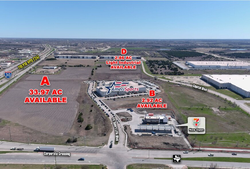 More Photos Of I-30 & FM 549, Rockwall Land For Sale