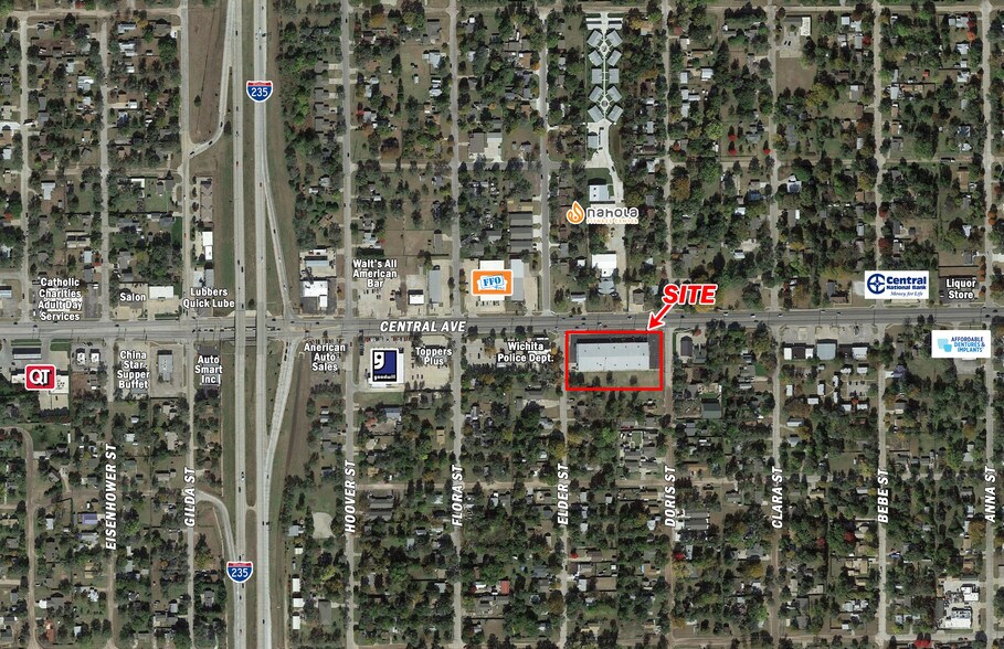 More Photos Of 5215 W Central Ave, Wichita Freestanding For Sale