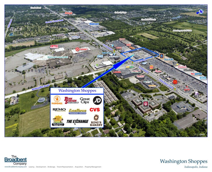 More Photos Of 10009-10085 E Washington St, Indianapolis Freestanding For Lease