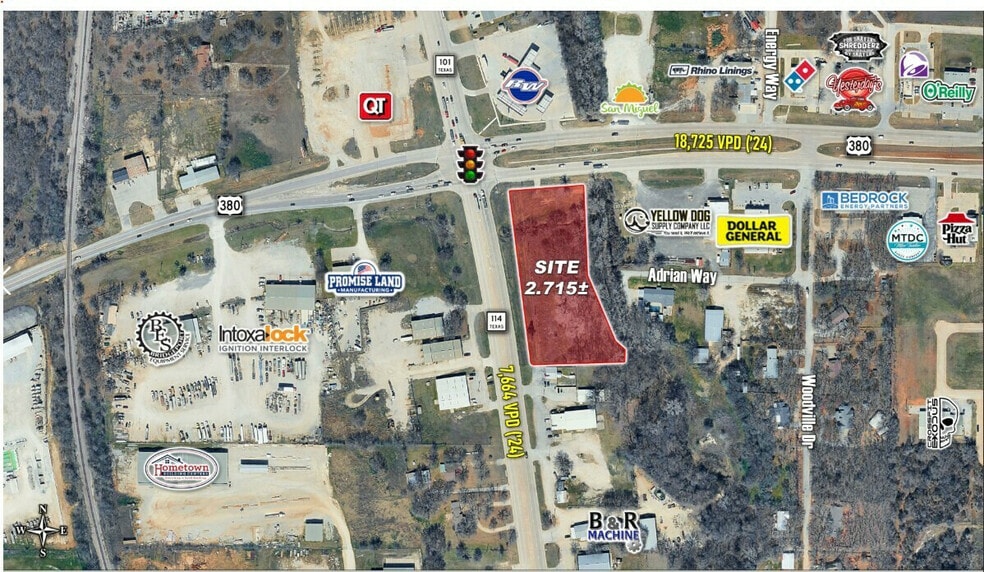 Primary Photo Of SEC Hwy 380 & 114, Bridgeport Land For Sale