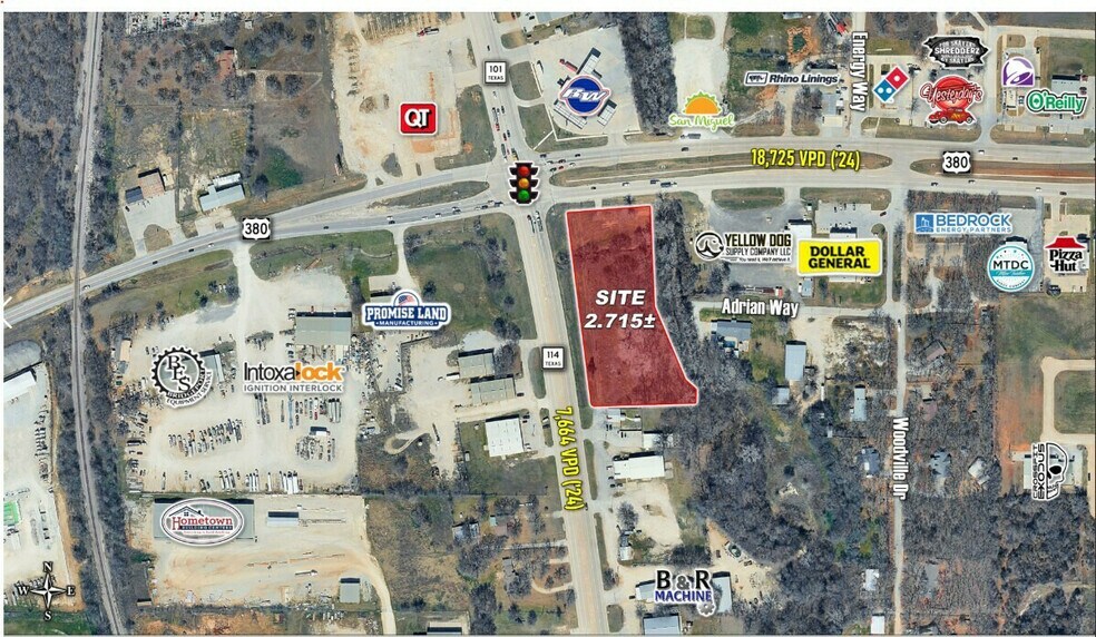 Primary Photo Of SEC Hwy 380 & 114, Bridgeport Land For Sale