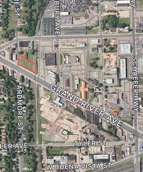 More Photos Of 14098 Grand River, Detroit Land For Sale