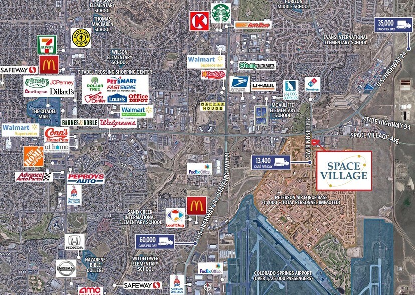 More Photos Of 6809-6829 Space Village Ave, Colorado Springs Freestanding For Sale