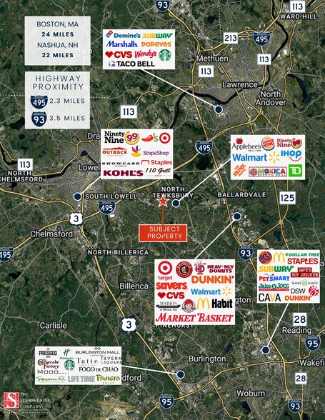 More Photos Of 885 Main St, Tewksbury Storefront Retail Office For Lease