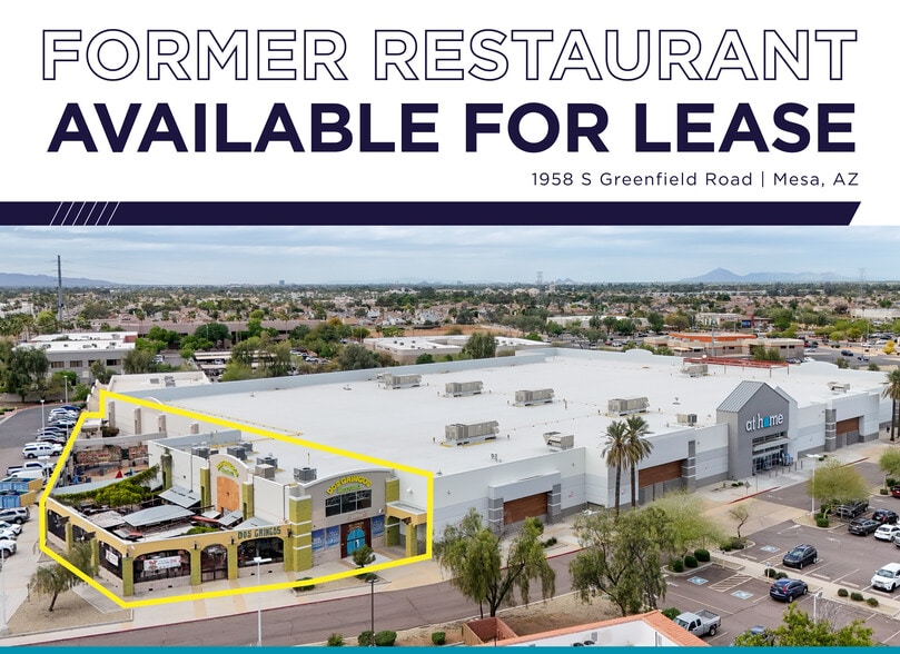 More Photos Of 1958 S Greenfield Rd, Mesa Restaurant For Lease