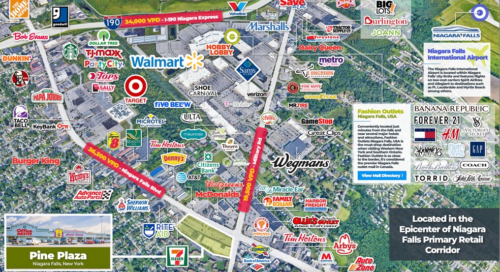 More Photos Of 8207-8351 Niagara Falls Blvd, Niagara Falls Unknown For Lease