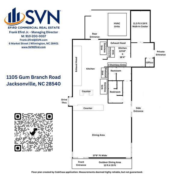 More Photos Of 1105 Gum Branch Rd, Jacksonville Fast Food For Lease