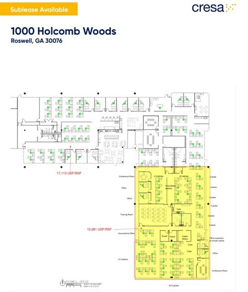 More Photos Of 1000 Holcomb Woods Pky, Roswell Office For Lease