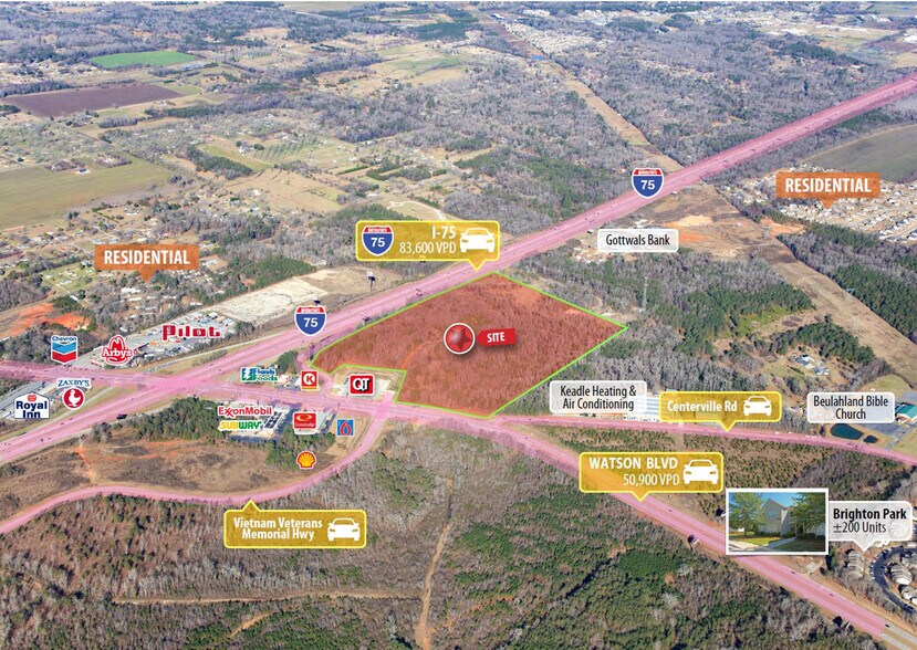 Primary Photo Of 12000 Watson Blvd, Byron Land For Sale