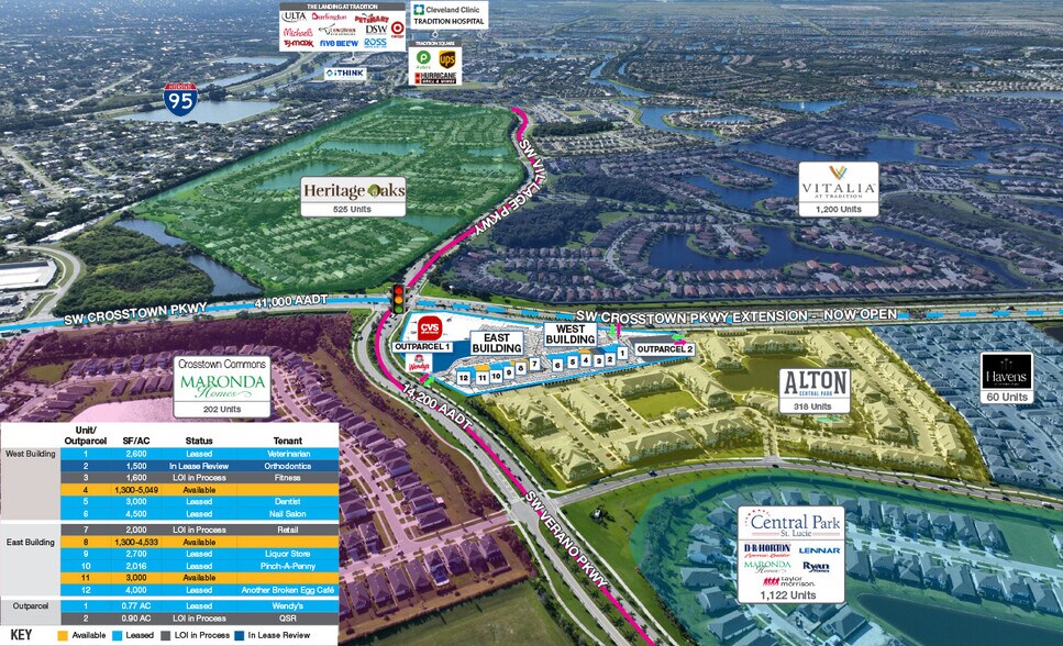 Primary Photo Of 0 Crosstown Pkwy & SW Village Pkwy, Port Saint Lucie Land For Lease