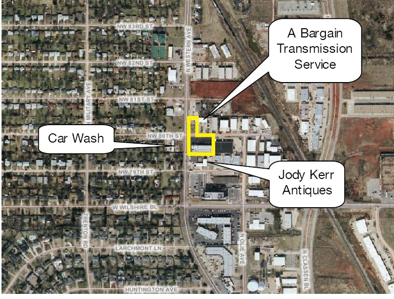 More Photos Of 8014 N Western Ave, Oklahoma City Freestanding For Lease