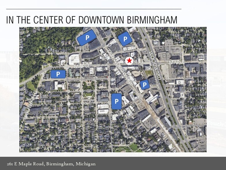 More Photos Of 261-275 E Maple Rd, Birmingham Storefront Retail Office For Lease