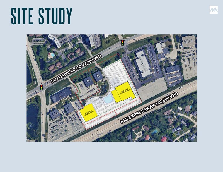 More Photos Of Butterfield Rd & Meyers Rd, Oak Brook Land For Lease