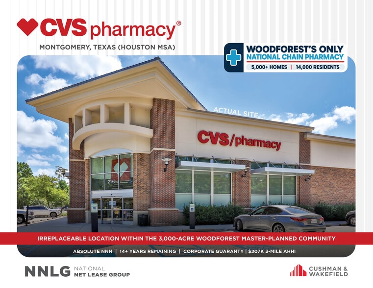 Primary Photo Of 2180 Woodforest Pky N, Montgomery Drugstore For Sale
