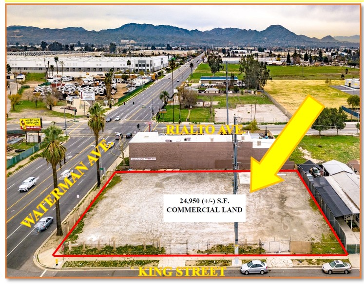 Primary Photo Of N Waterman Ave, San Bernardino Land For Sale