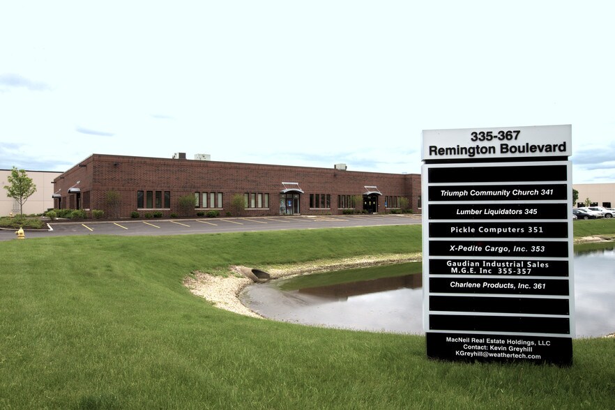 More Photos Of 335-367 Remington Blvd, Bolingbrook Light Manufacturing For Lease