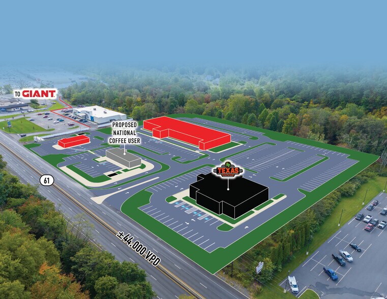 Primary Photo Of 1468 PA-61, Pottsville Land For Lease