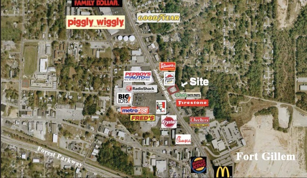 More Photos Of 4894 Jonesboro Rd, Forest Park Freestanding For Sale