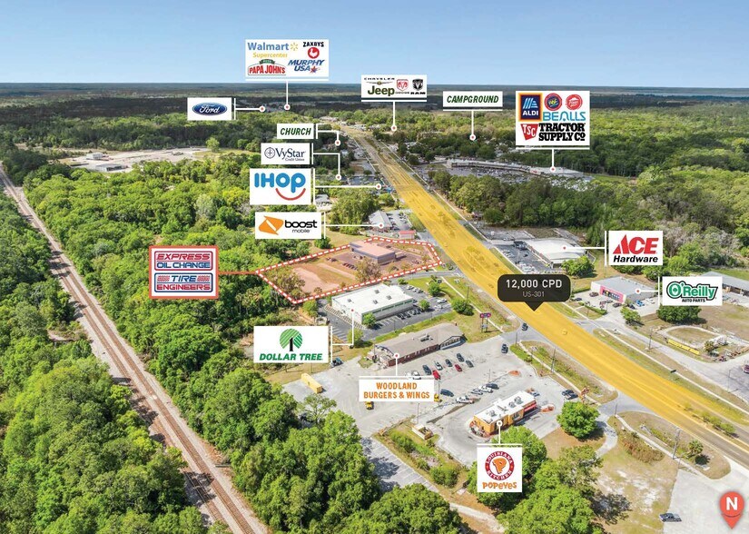 More Photos Of 1198 Walnut St, Starke General Retail For Sale