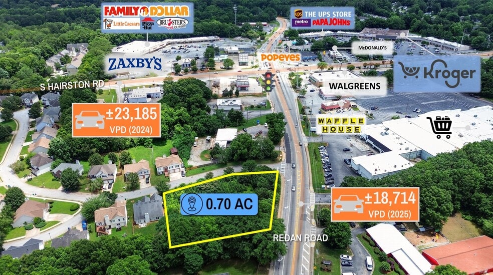 More Photos Of 4712 Redan Rd, Stone Mountain Land For Sale