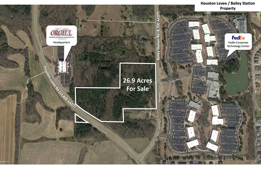 Primary Photo Of 0 Shelby Dr, Collierville Land For Sale