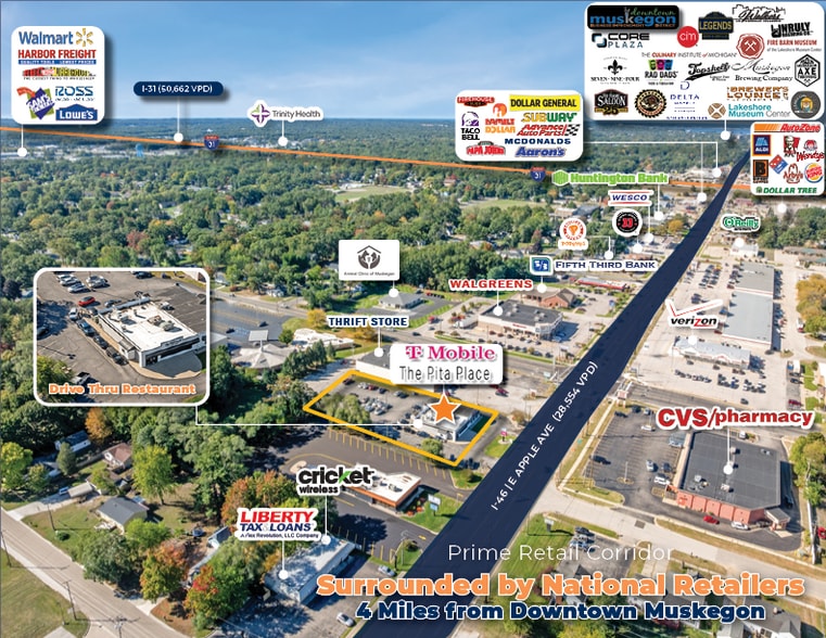 More Photos Of 2039 E Apple Ave, Muskegon Freestanding For Sale