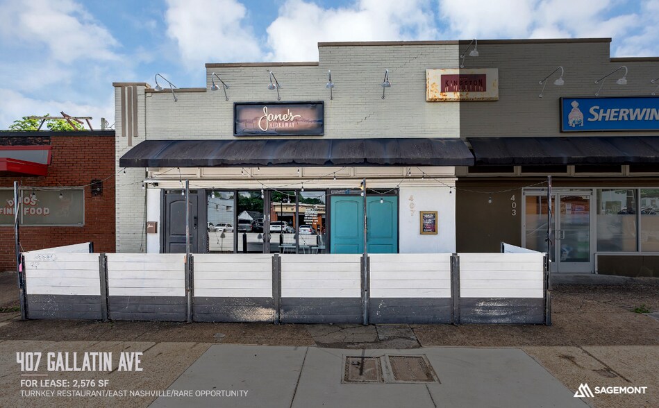 Primary Photo Of 407 Gallatin Ave, Nashville Restaurant For Lease