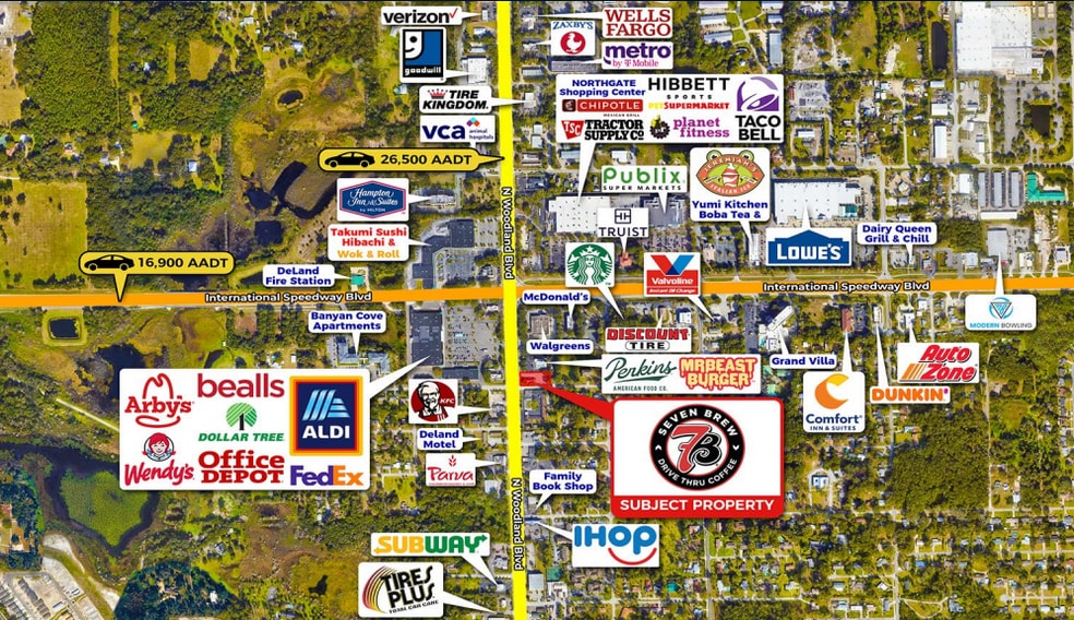 More Photos Of 1403 N Woodland Blvd, Deland Restaurant For Sale