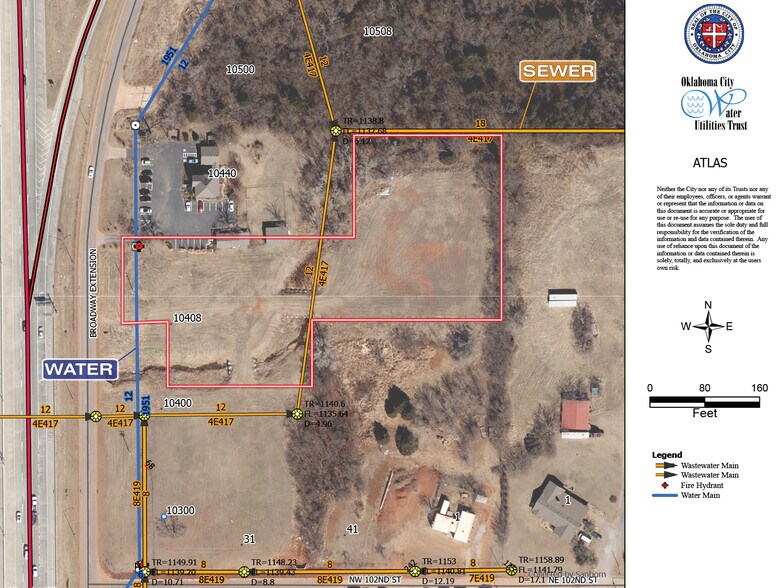 More Photos Of 10408 Broadway Ext, Oklahoma City Land For Sale