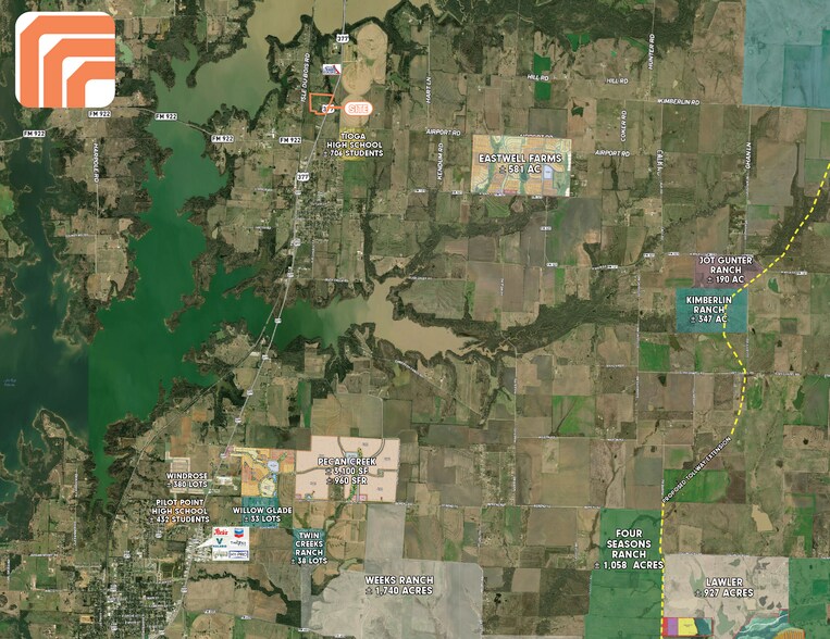 More Photos Of 5589 US Highway 377, Tioga Land For Sale