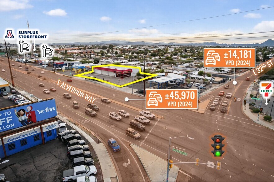 More Photos Of 2106 S Alvernon Way, Tucson Auto Repair For Sale