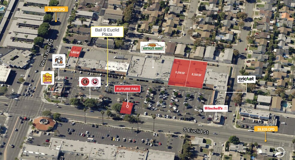 Primary Photo Of 925-941 S Euclid St, Anaheim Unknown For Lease