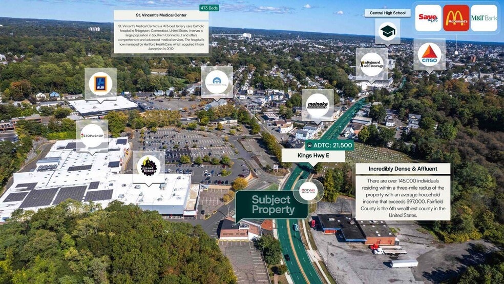 More Photos Of 320 Kings Hwy E, Fairfield Storefront Retail Office For Sale