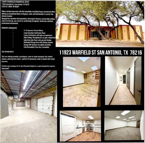 More Photos Of 11923 Warfield St, San Antonio Service For Lease