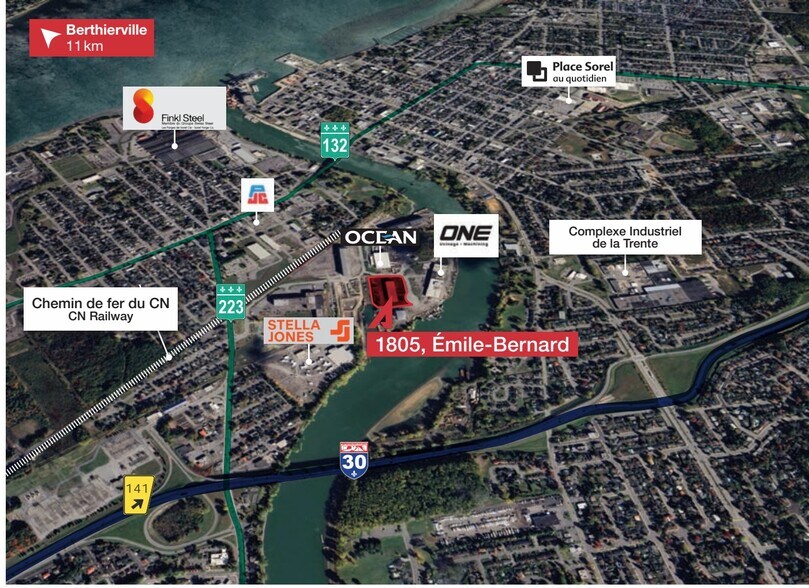 More Photos Of 1805 Rue Emile-Bernard, Sorel-tracy Warehouse For Lease