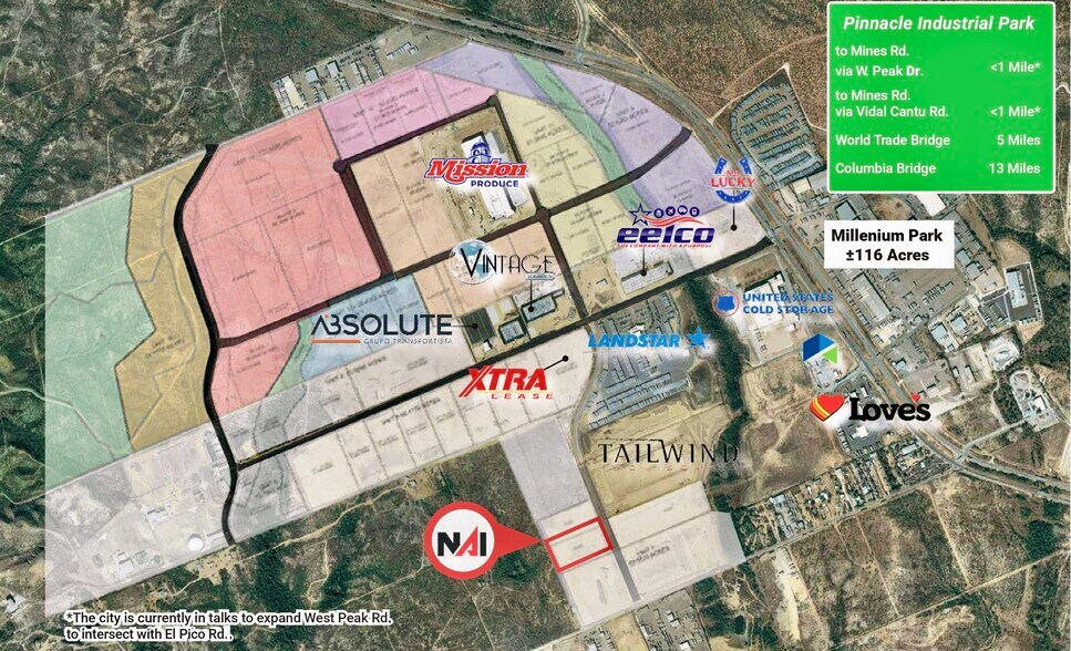 More Photos Of 18502 Peak Dr, Laredo Warehouse For Lease