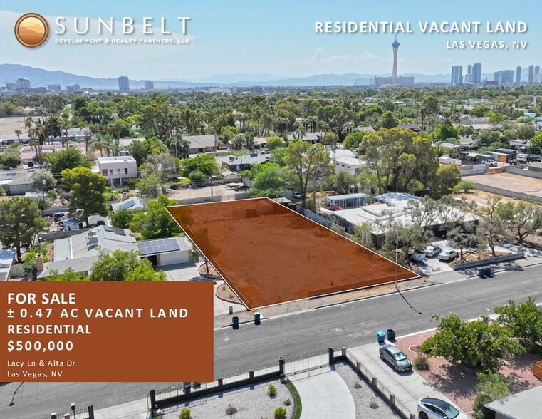 Primary Photo Of 701 Lacy Ln, Las Vegas Land For Sale