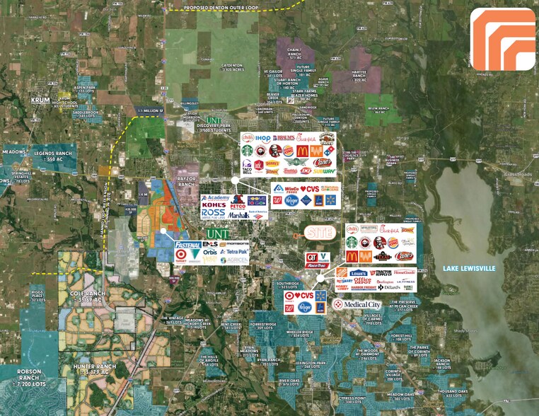 More Photos Of 878 S Woodrow Ln, Denton Land For Sale