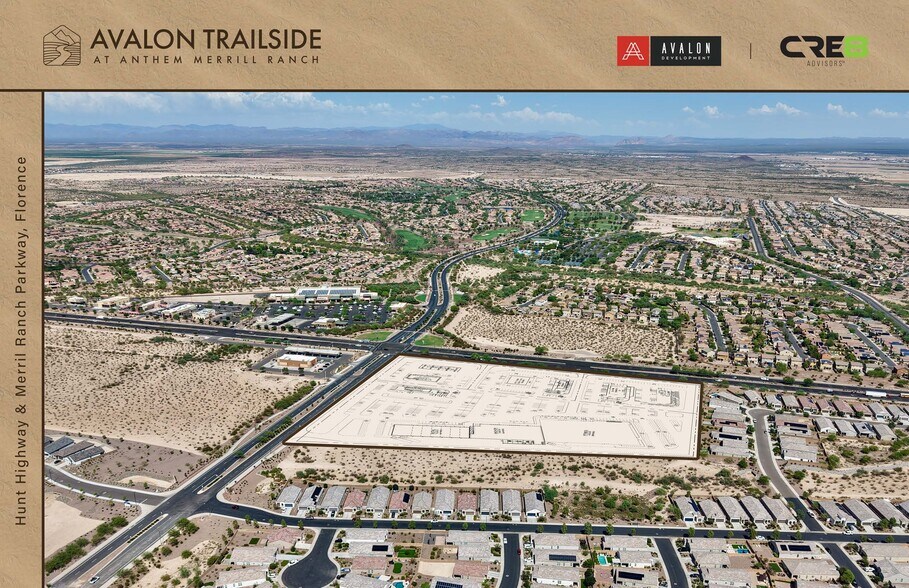 More Photos Of SWC Hunt Highway & Merrill Ranch Parkway, Florence Land For Sale