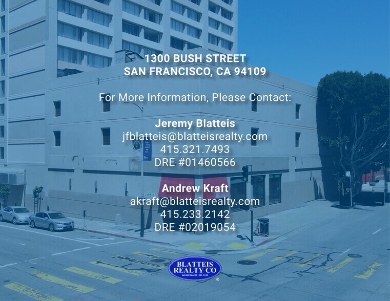 More Photos Of 1300 Bush St, San Francisco Freestanding For Lease