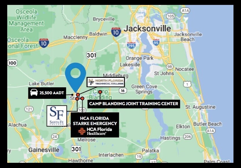 More Photos Of 301 Bypass, Starke Land For Sale