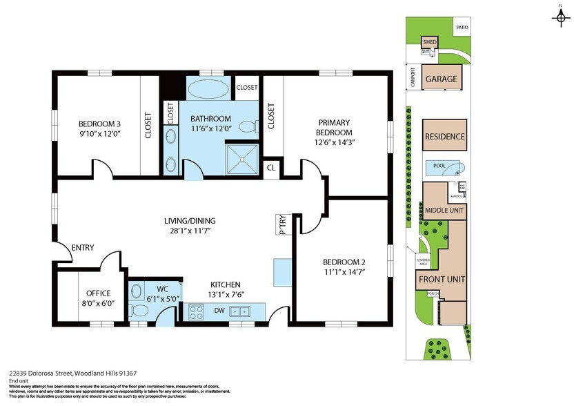 More Photos Of 22839 Dolorosa St, Woodland Hills Multifamily For Lease