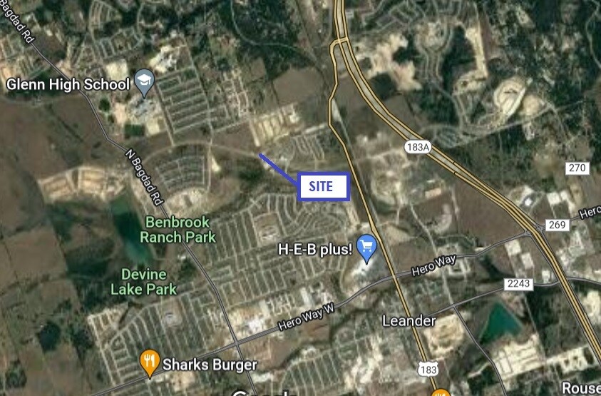 More Photos Of 591 San Gabriel, Leander Land For Sale